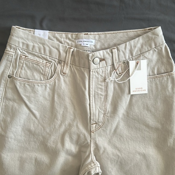 Good American Good 90s Jeans Size 6 Color Bone - Picture 4 of 4